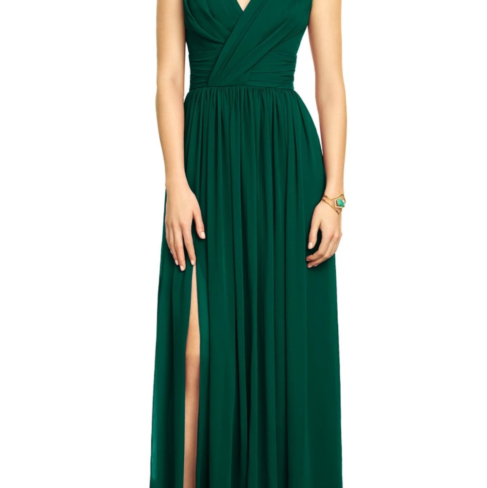 Dessy Gown Hunter Green Dress